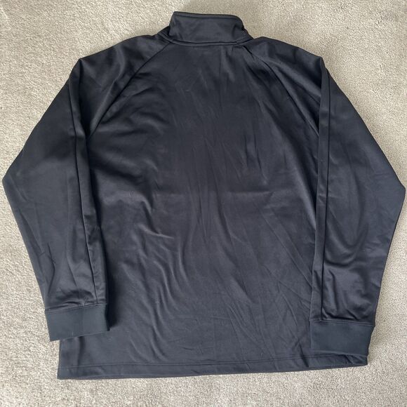 North Face 1/4 Zip Pioneer Peak Jacket Mens XXL Black Fleece Lined Lightweight - Picture 7 of 7